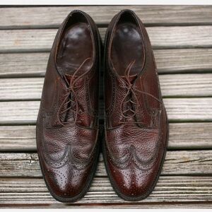 Vintage Mens Oxfords, Vintage Mens Shoes, Florsheim Imperial Wingtip Oxford